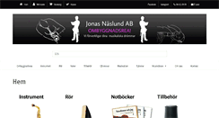 Desktop Screenshot of jonasnaslundab.se